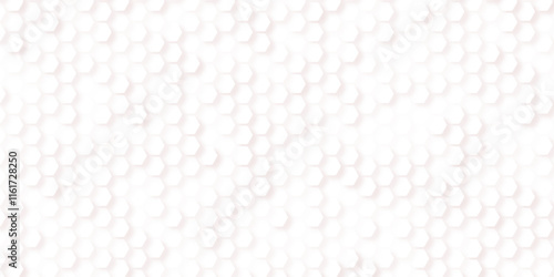 Hexagon isolated clipping path horizontal for design honeycomb texture for pattern, Abstract White Hexagonal net Seamless . 