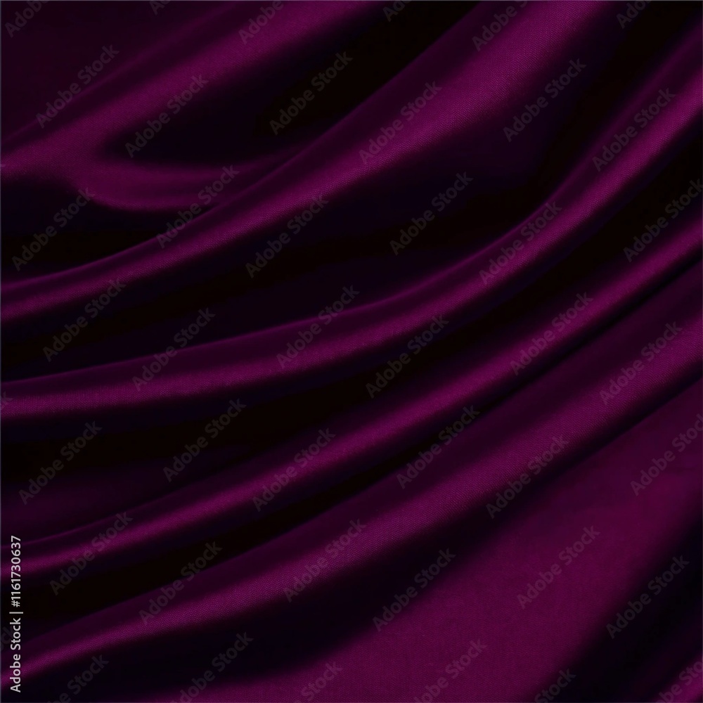 Obraz premium Luxurious Deep Red Fabric Folds