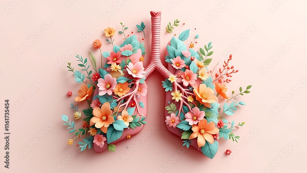 Obraz premium Foral anatomical liver, Cirrhosis, liver cancer transplant, world hepatitis day, Generative AI