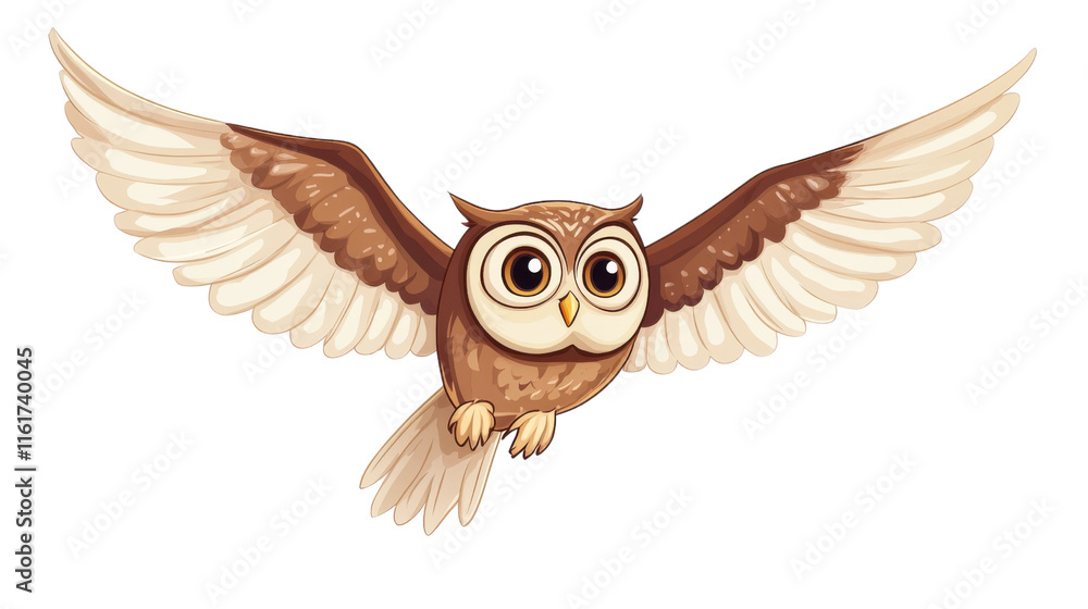 Obraz premium Owl, transparent background