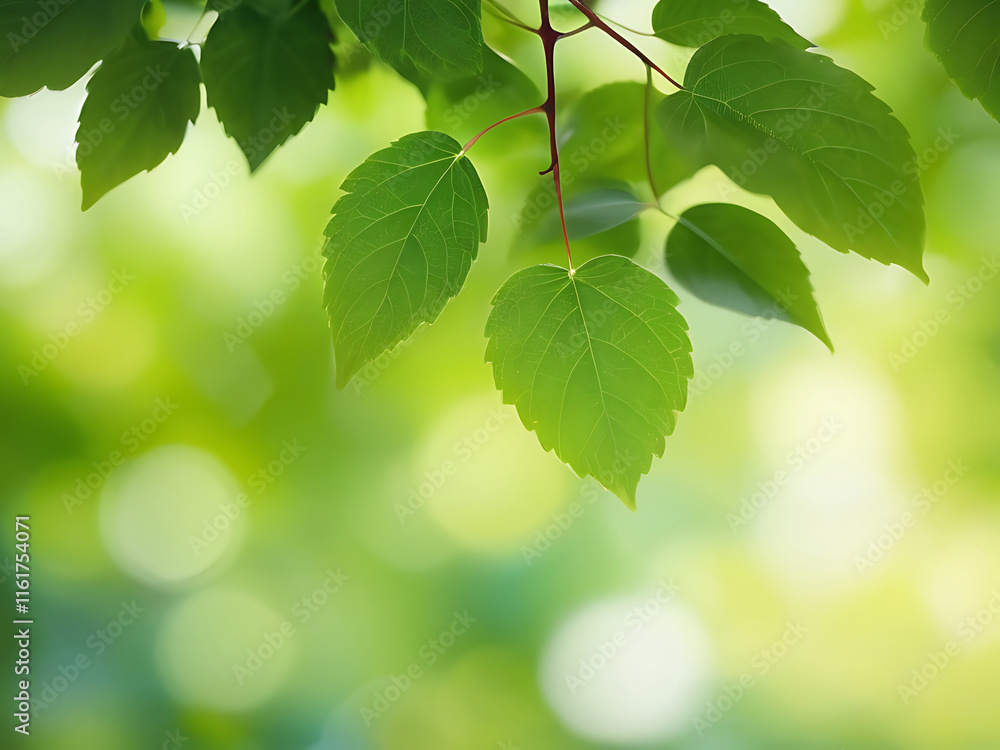 Natural green background of blurred green leaves with bokeh,leaf, abstract,shiny, freshness, light, environment, ai Natural green background of blurred green leaves with bokeh,leaf, abstract,shiny, freshness, light, environment, ai