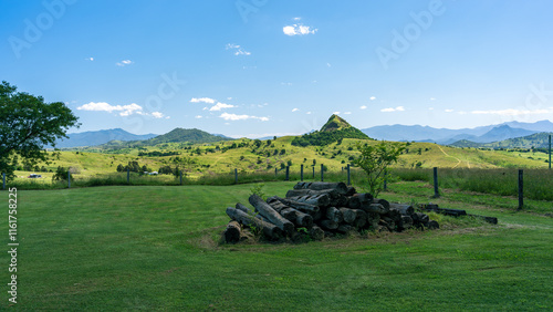Rural landscape near Cannon Creek, QLD, Australia