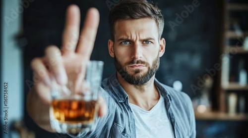 Wallpaper Mural Celebratory toast with whiskey cozy home bar lifestyle photography warm atmosphere close-up view personal connection Torontodigital.ca