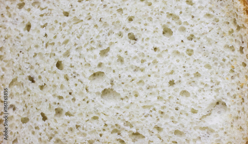 Wallpaper Mural White bread slice texture macro shot Torontodigital.ca