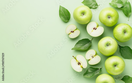Wallpaper Mural Healthy fruits and vegetables theme business background Torontodigital.ca