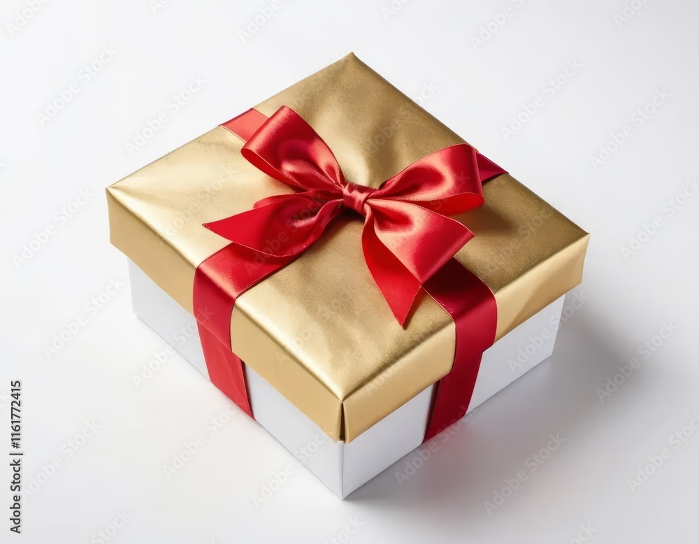 Fototapeta premium gift box with ribbon