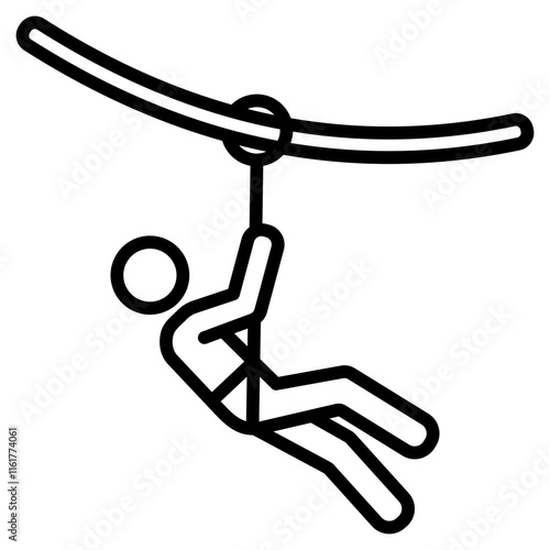 Zip Lining icon