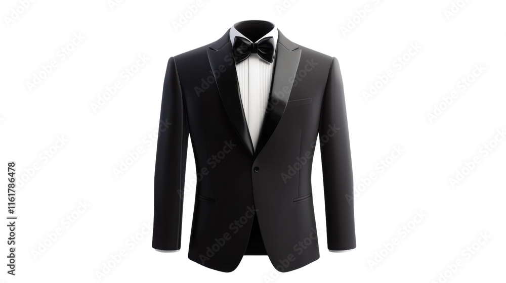 Tuxedo suit mockup, transparent background Tuxedo suit mockup, transparent background