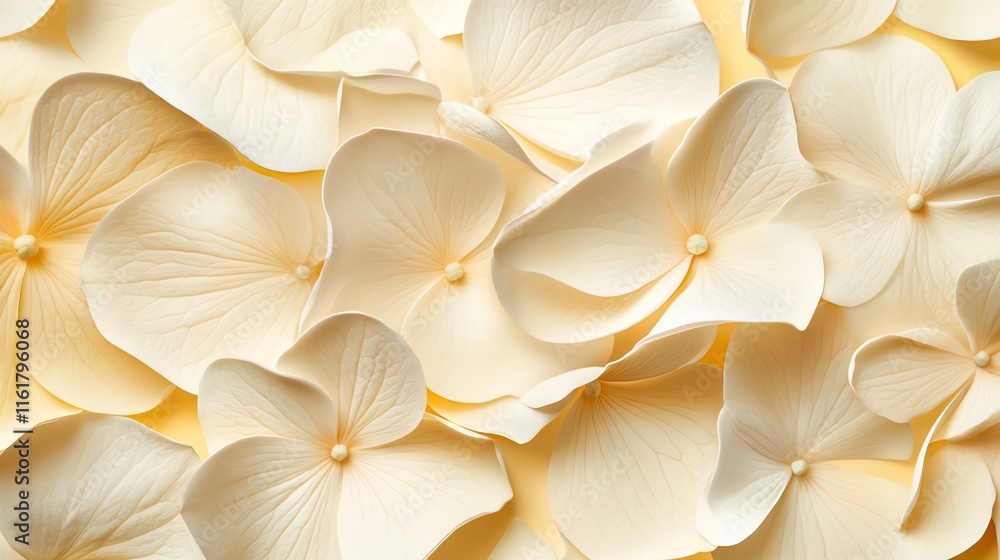 Delicate white flower petals creating a soft, elegant background. Delicate white flower petals creating a soft, elegant background.