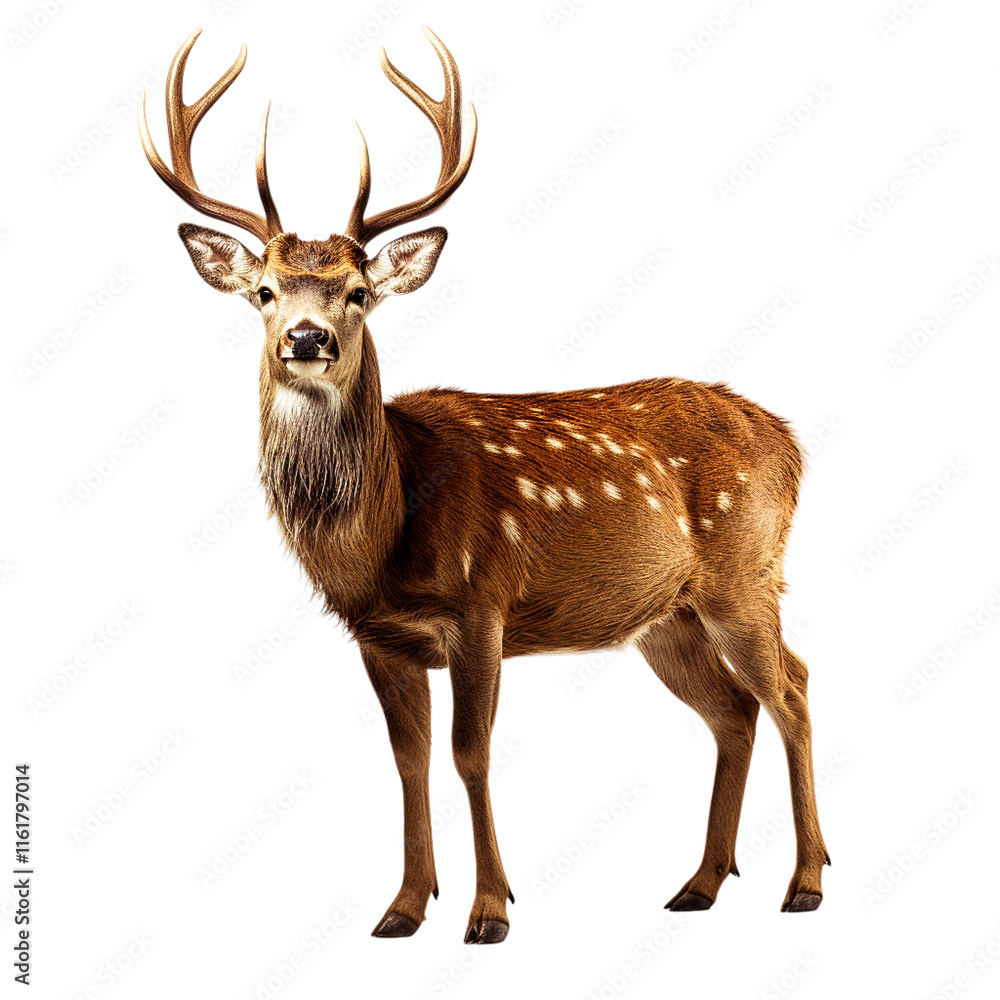 Wild Deer Isolated on Transparent PNG Background
Wild Deer Isolated on Transparent PNG Background