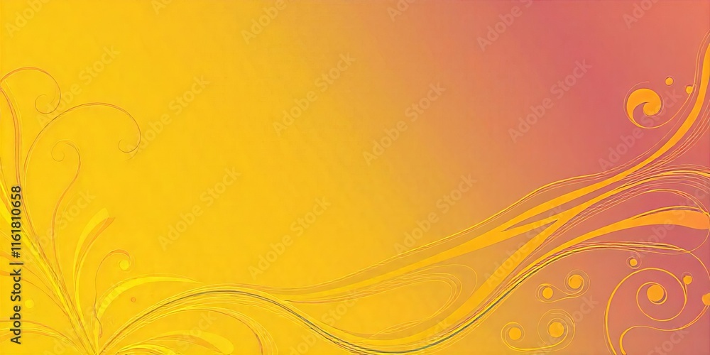 Abstract Yellow Orange Swirl Design Background Wallpaper Abstract Yellow Orange Swirl Design Background Wallpaper