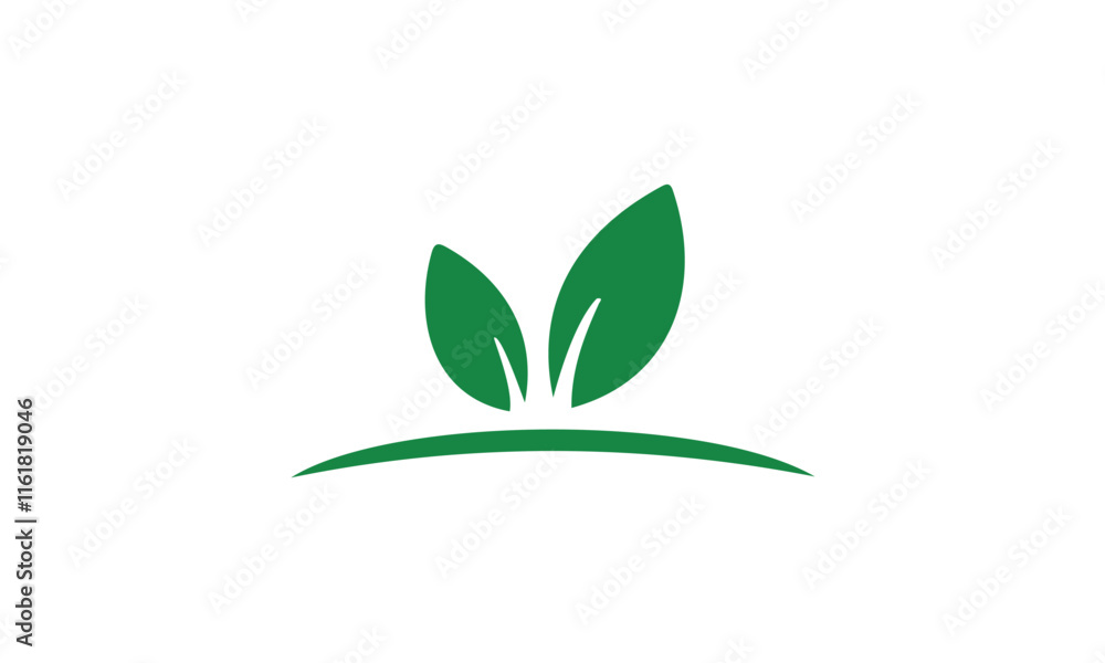 green leaf icon green leaf icon