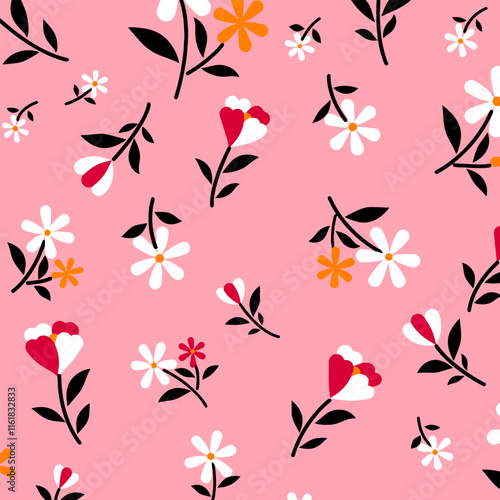 Abstract Flower background suitable for home decore and wallpaper purpose
