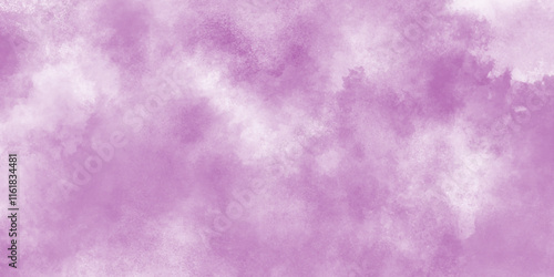 Abstract cosmic purple multicolor texture water color paint vector grunge texture, purple watercolor background painted empty smooth paper texture, old and grunge distressed purple texture.