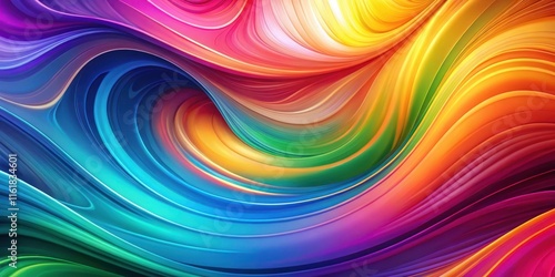 Wallpaper Mural Digital art-inspired abstract gradient background with swirling shapes and vibrant colors, artistic, abstract,  artistic Torontodigital.ca