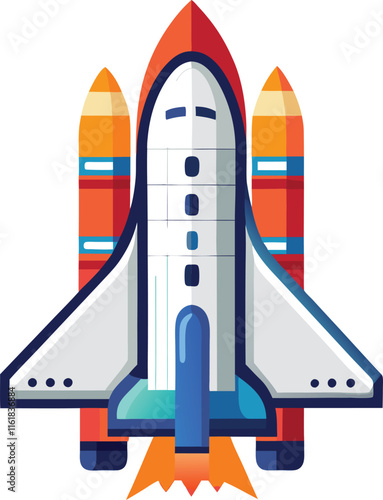 space shuttle vector