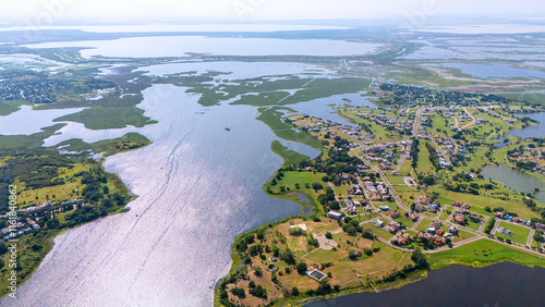 Billede på lærred Aerial view of Altamira, Tampico in the State of Tamaulipas, Mexico