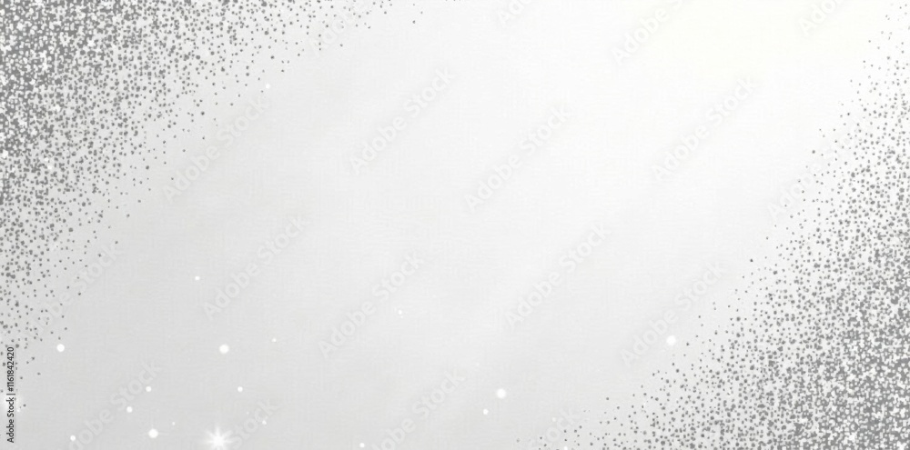 Obraz premium Elegant Halftone Background with White and Silver Colors , geometric, modern design