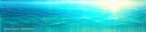 Ocean Background: Turquoise Water Texture
