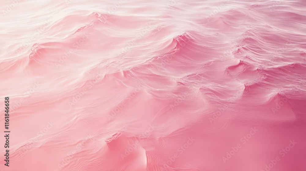 Fototapeta premium Pink Swimming pool water texture,pink sea beach,water surface,fresh abstract nature background,Rippled pattern concept,copy space.