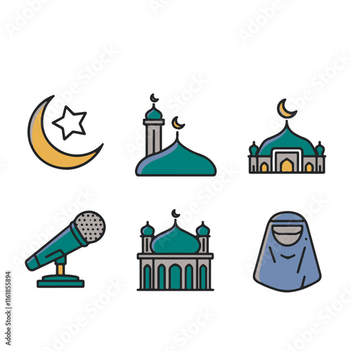 Discover the essence of Ramadan Kareem, a month of spirituality, togetherness, and blessings. Explore traditions, fasting tips, and more. Ramadan Mubarak. Illustration vector Icon.
