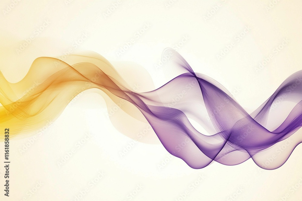 Obraz premium Abstract Gradient Loop