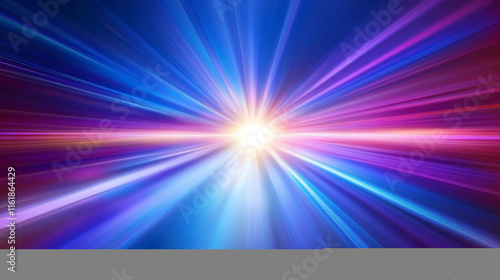 Vibrant futuristic tunnel with dynamic neon lights  creating an immersive digital atmosphere perfect  A futuristic neon-lit corridor with bright pink and blue lights  creating a vibrant and surreal