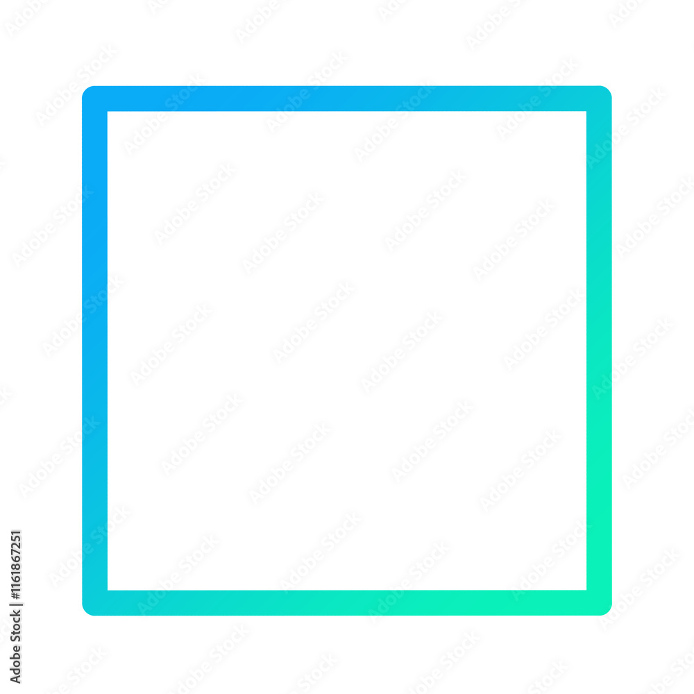 Gradient blue frame element transparent Gradient blue frame element transparent