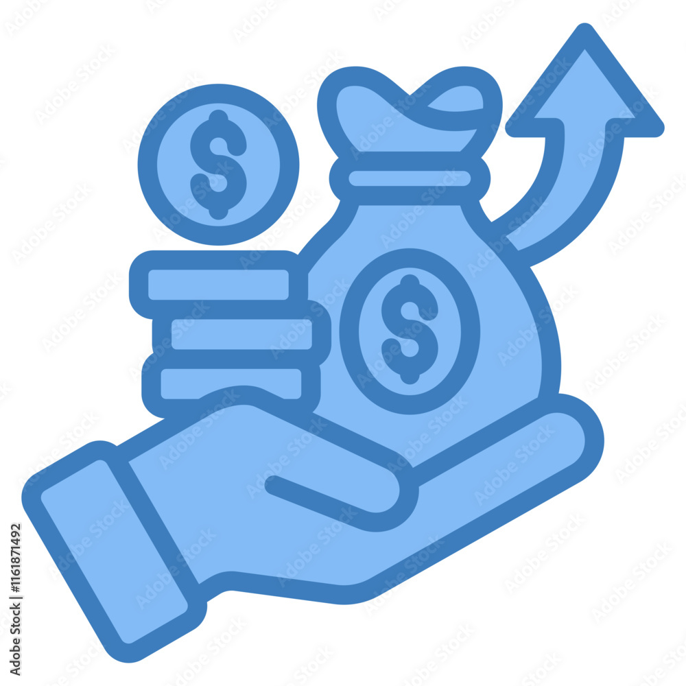 Investment Icon Element For Design Investment Icon Element For Design