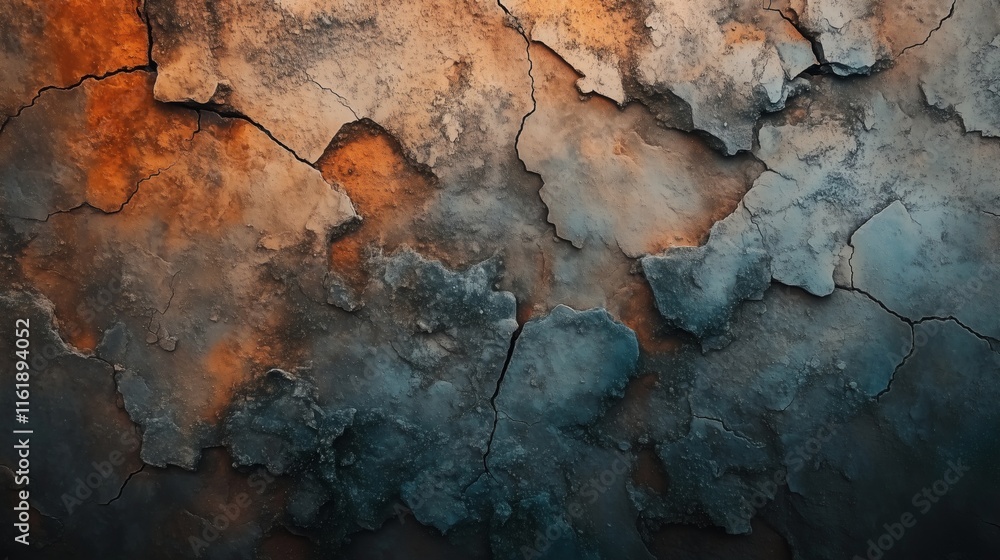 Macro Photograph of Rugged Rock Textures in High Detail Macro Photograph of Rugged Rock Textures in High Detail