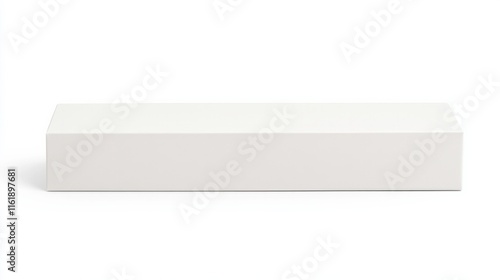 Wallpaper Mural A white box is on a white background Torontodigital.ca