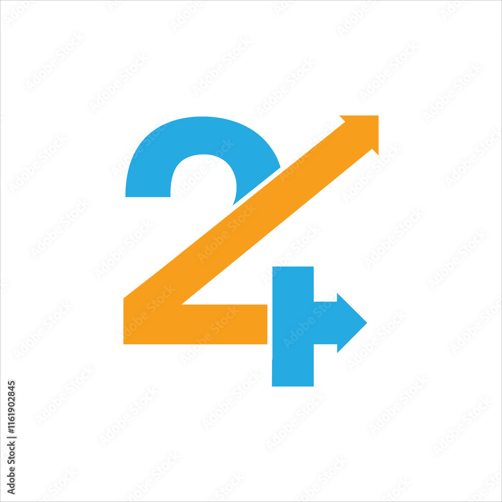 24 number design Vectors & Illustrations 24 number design Vectors & Illustrations