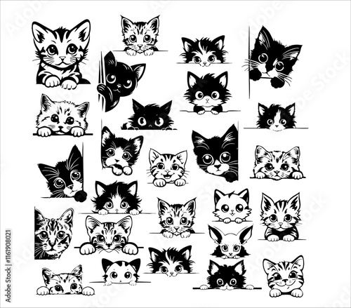 Awesome Cat Meow Vector.eps