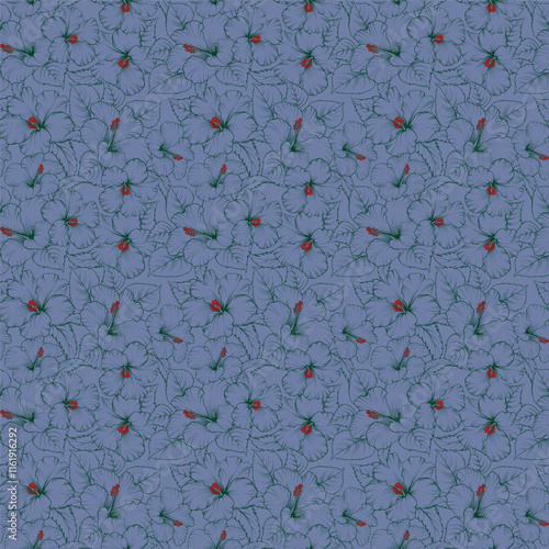 Seamless floral pattern, Spring pattern floral background
