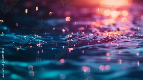 Wallpaper Mural A body of water with a lot of bubbles Torontodigital.ca