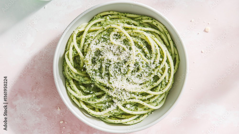 Obraz premium Pesto Pasta