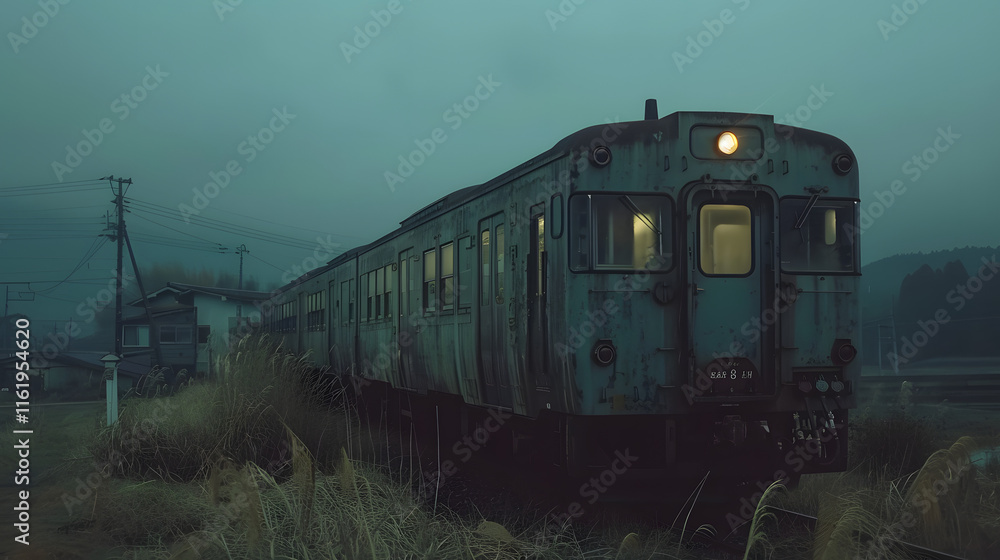 Obraz premium Local train Japanese 