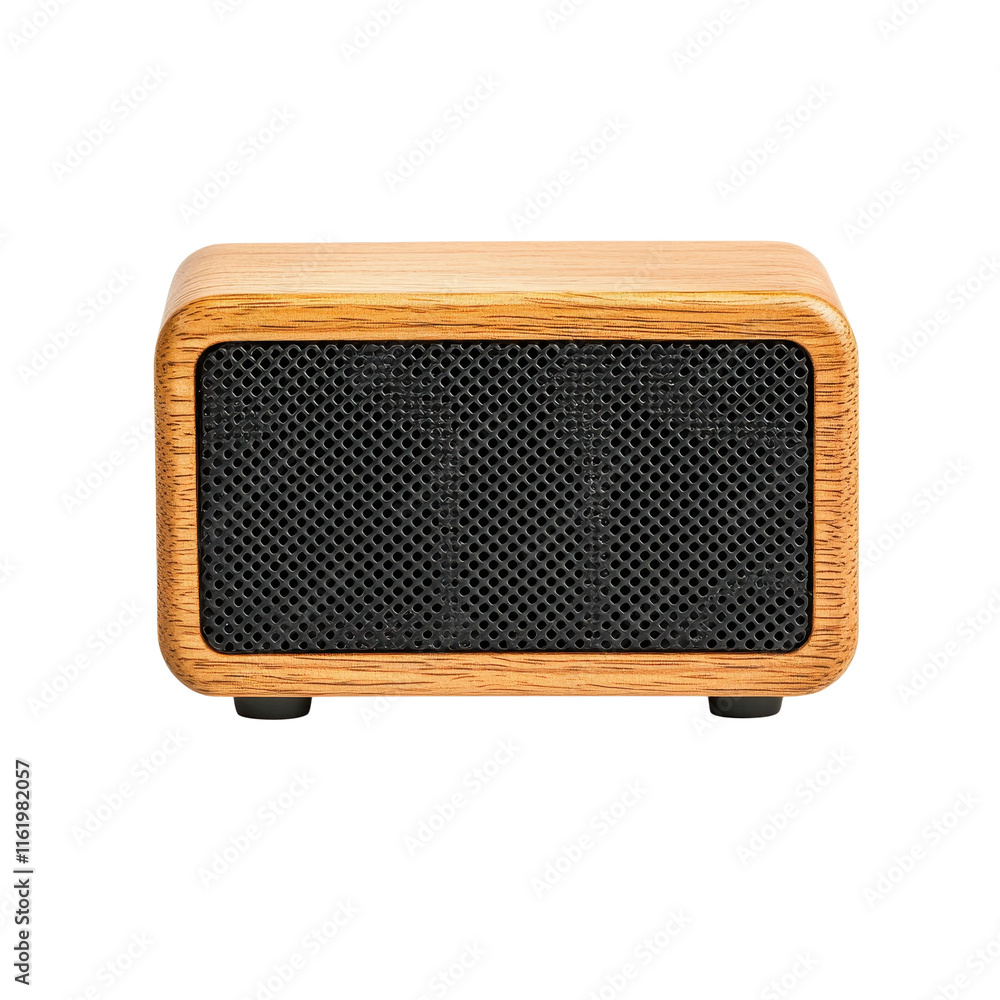 Wooden Rectangular Speaker Box with Mesh Front Wooden Rectangular Speaker Box with Mesh Front