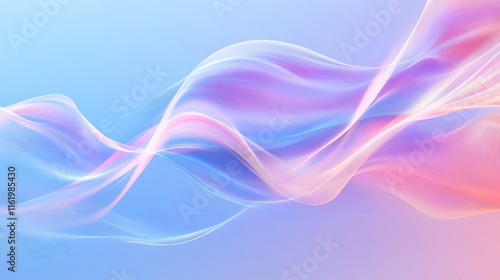 Wallpaper Mural Softly flowing curved lines forming an intricate pattern in fluid motion across the frame Torontodigital.ca