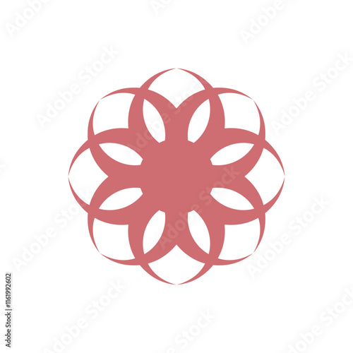 friend flower logo symbol icon