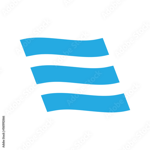 wind flow logo symbol icon