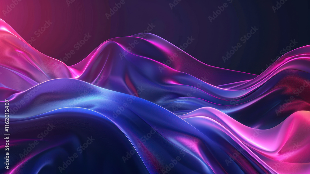 Obraz premium Elegant digital banner concept, minimalistic style, perfect for professional campaigns