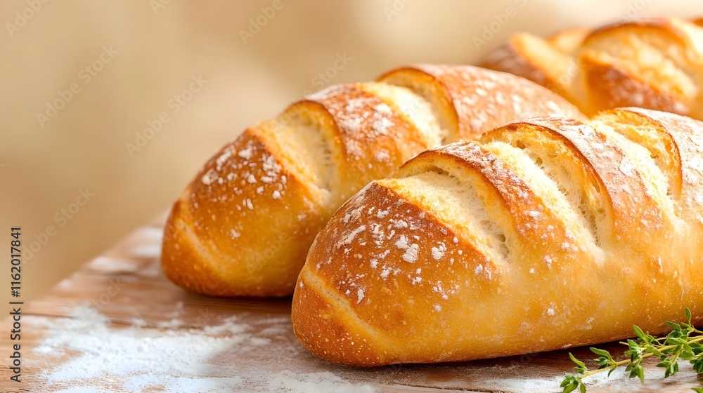 golden crusty bread, bakery food photo - rustic golden crusty bread, bakery food photo - rustic