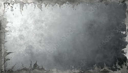 Distressed and foggy silver mirror texture