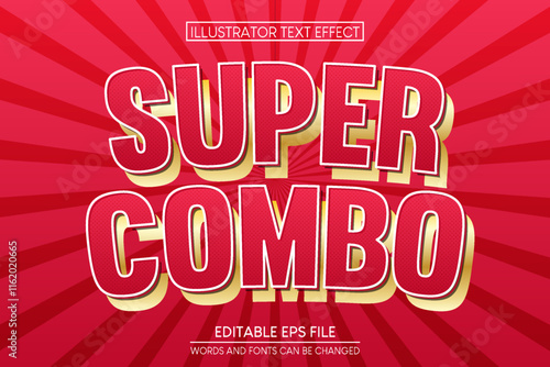 super combo editable text effect