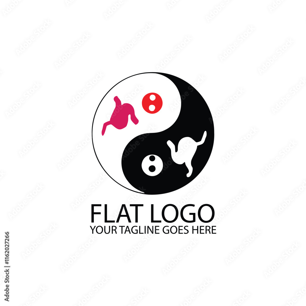 Obraz premium Yinyang Logo