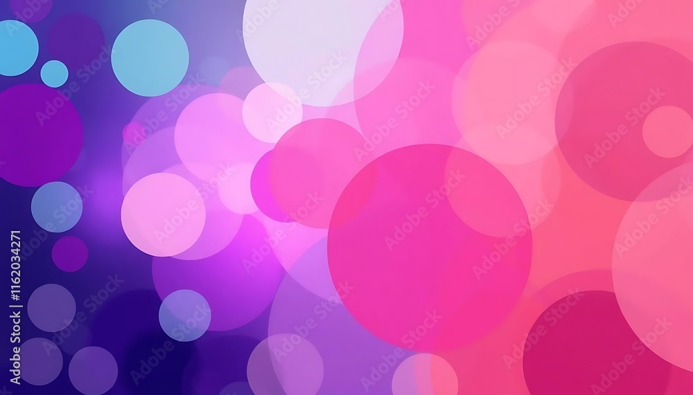 Pink and Purple Abstract Bubble Background - a Dreamy, Soft Focus Design Pink and Purple Abstract Bubble Background - a Dreamy, Soft Focus Design
