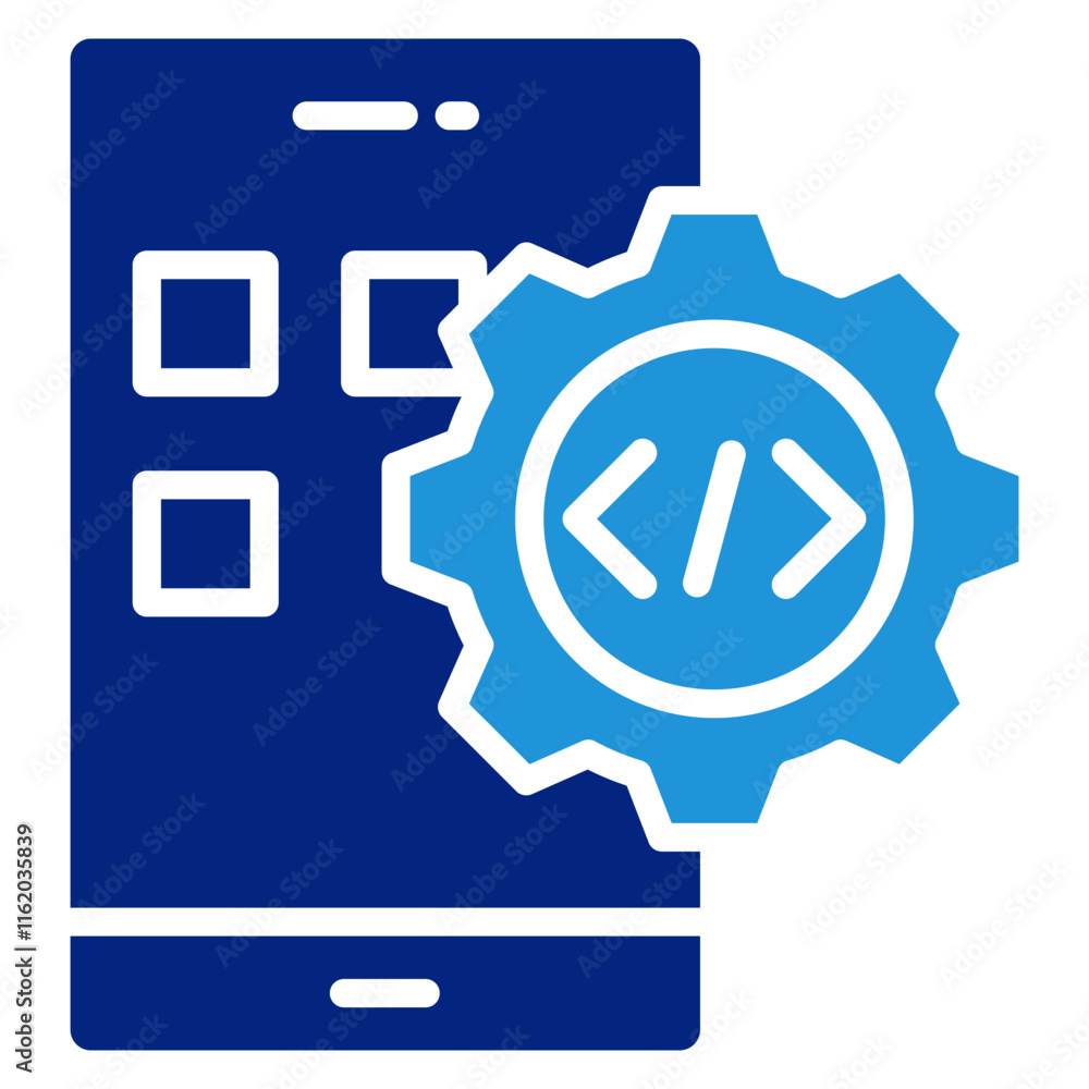 Mobile Development Icon Element For Design Mobile Development Icon Element For Design