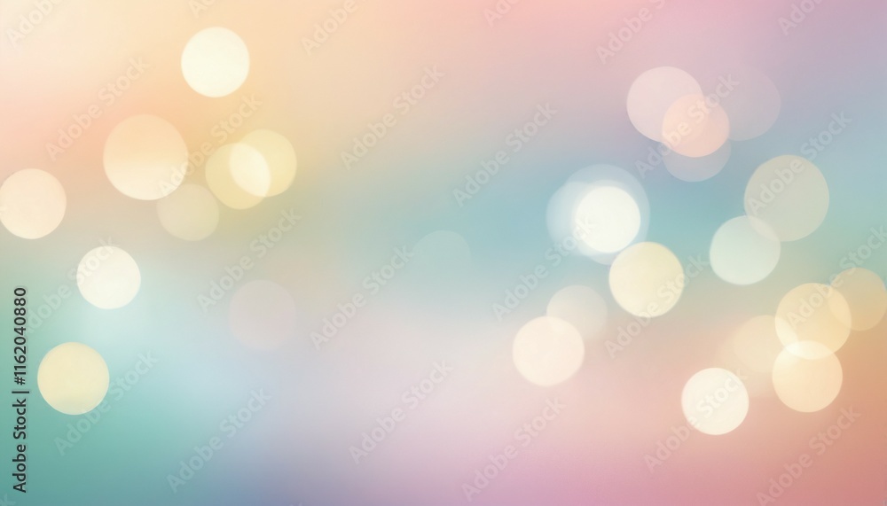 Soft pastel bokeh with light gradients Soft pastel bokeh with light gradients