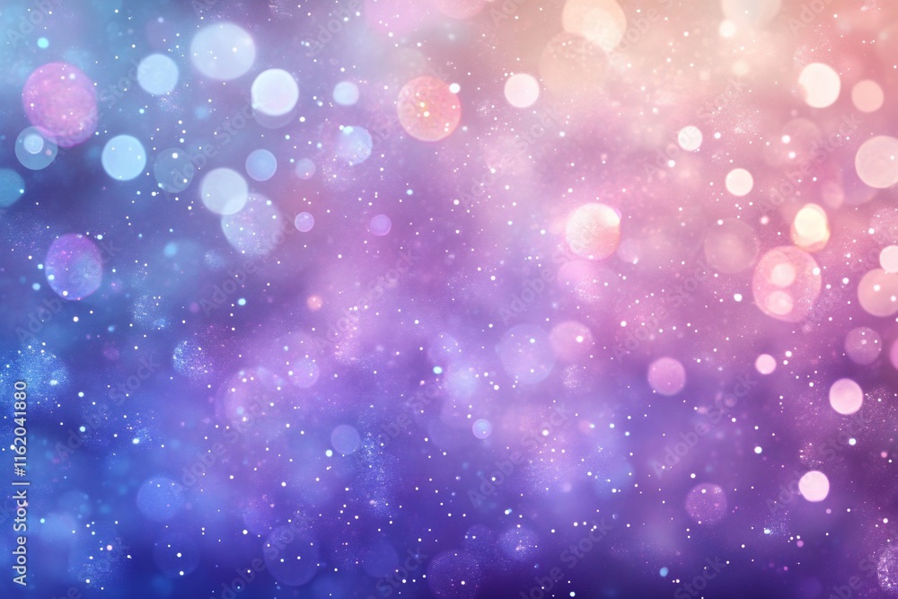 Obraz premium A vibrant, dreamy background with colorful bokeh and soft gradients.